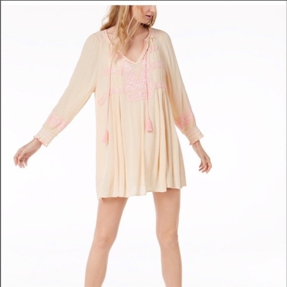 Free People Dresses & Skirts - New Free people wind millow  peasant mini dress